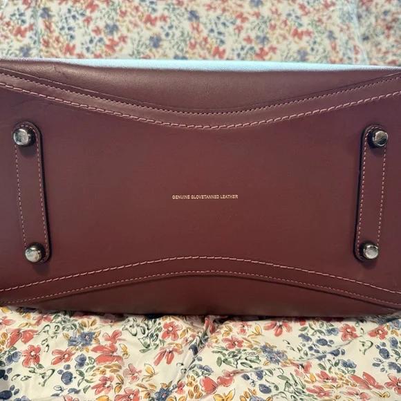 Coach 1941 Rogue Bordeaux Gloved Tanned Leather Tote Shoulder Bag - Picture 6 of 7